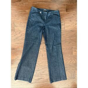 Express Editor Wide Leg Dark Jeans Y2K 2011 size 6